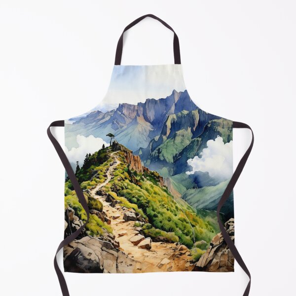Item preview, Watercolor Design of the Pico do Areeiro in Madeira - Portugal designed and sold by Sketch-Shack.