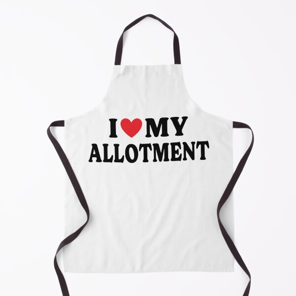 Item preview, I Love My Allotment - A gift for the community or allotment gardener designed and sold by TaraGbear.