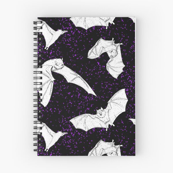 Item preview, Gothic Bats with Purple Splatter designed and sold by Gemma Compton.