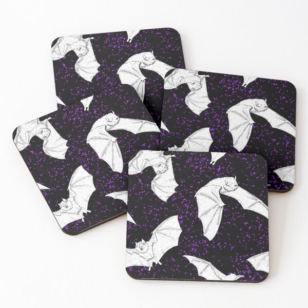 Item preview, Gothic Bats with Purple Splatter designed and sold by Gemma Compton.