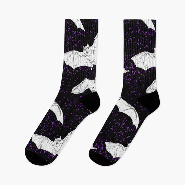 Item preview, Gothic Bats with Purple Splatter designed and sold by Gemma Compton.