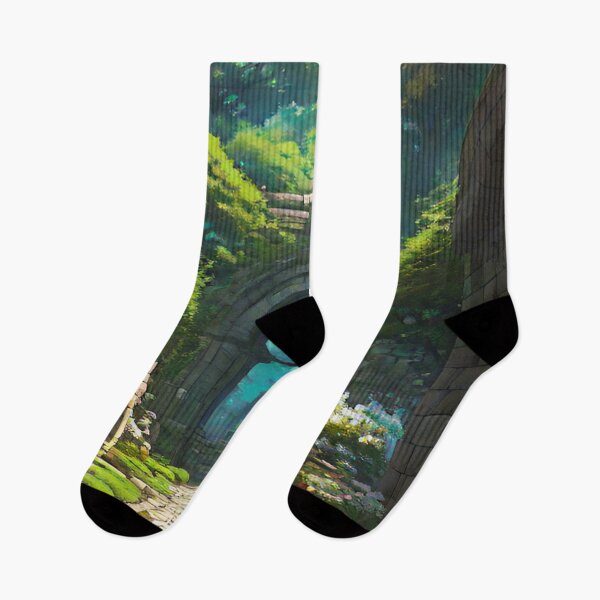 Item preview, Hidden Garden with Path to Ancient Ruin designed and sold by Arkneer.
