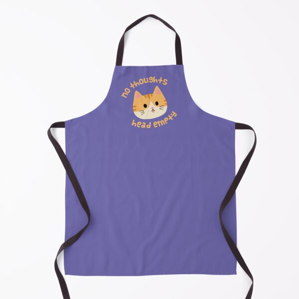 Item preview, No Thoughts Orange Cat designed and sold by ElectricFangs.
