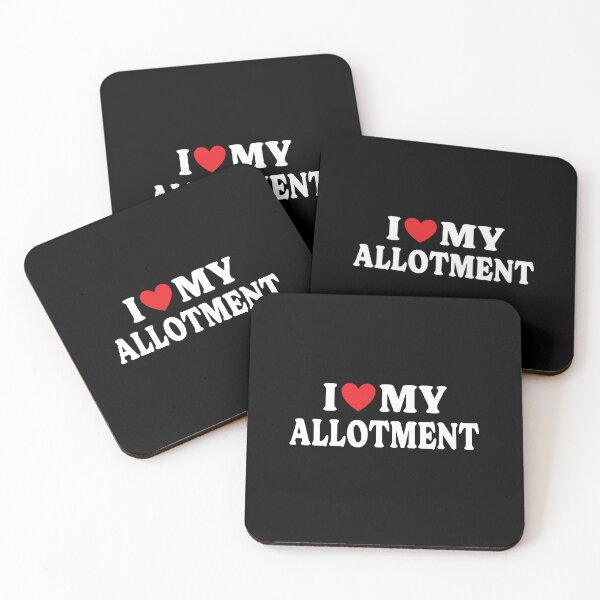 Item preview, I Love My Allotment - A gift for the community or allotment gardener designed and sold by TaraGbear.