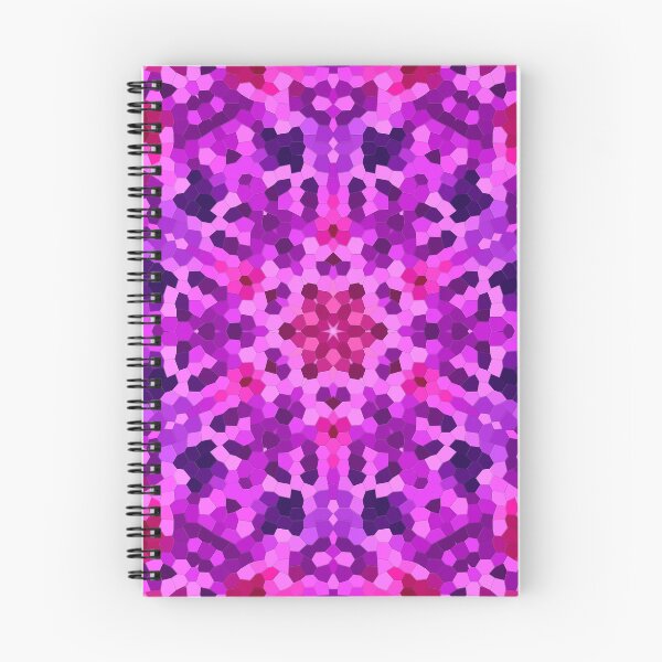 Item preview, Geometric Mandala in Pink and Purple designed and sold by KaSaPo.