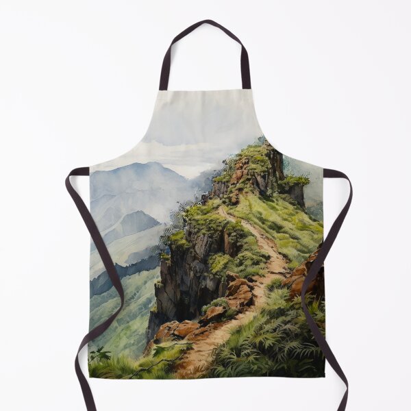 Item preview, Watercolor Design of the Pico do Areeiro in Madeira - Portugal designed and sold by Sketch-Shack.