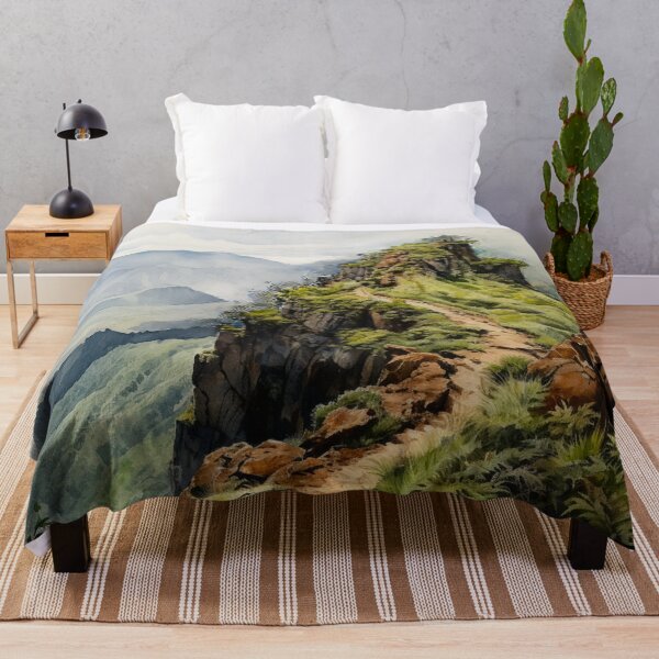 Item preview, Watercolor Design of the Pico do Areeiro in Madeira - Portugal designed and sold by Sketch-Shack.