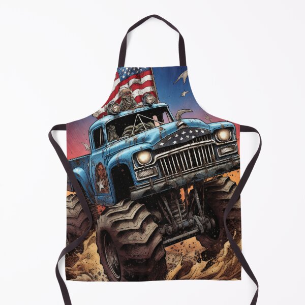 Item preview, Mighty American Monster Truck: Fearless Power designed and sold by Piotrek0001.