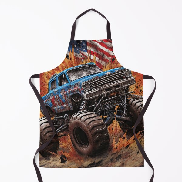 Item preview, Mighty American Monster Truck: Fearless Power designed and sold by Piotrek0001.
