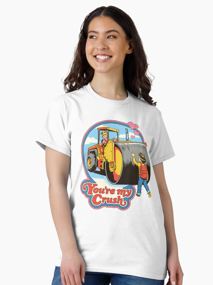 Thumbnail 2 of 7, Classic T-Shirt, You're My Crush designed and sold by stevenrhodes.