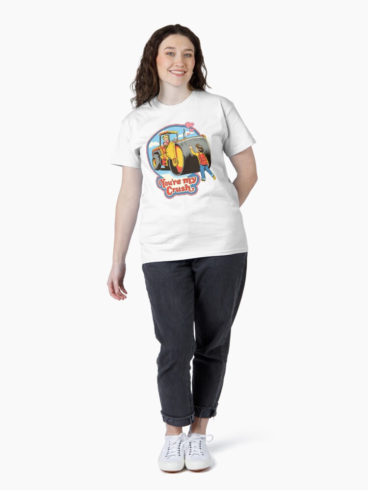Thumbnail 4 of 7, Classic T-Shirt, You're My Crush designed and sold by stevenrhodes.