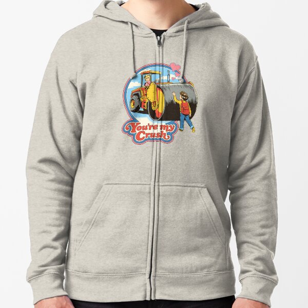 You're My Crush Zipped Hoodie