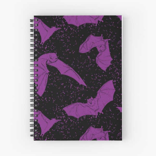 Item preview, Purple Bat Pattern designed and sold by Gemma Compton.