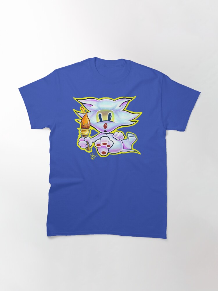 Thumbnail 3 of 7, Classic T-Shirt, Iso the cat designed and sold by jabwai.