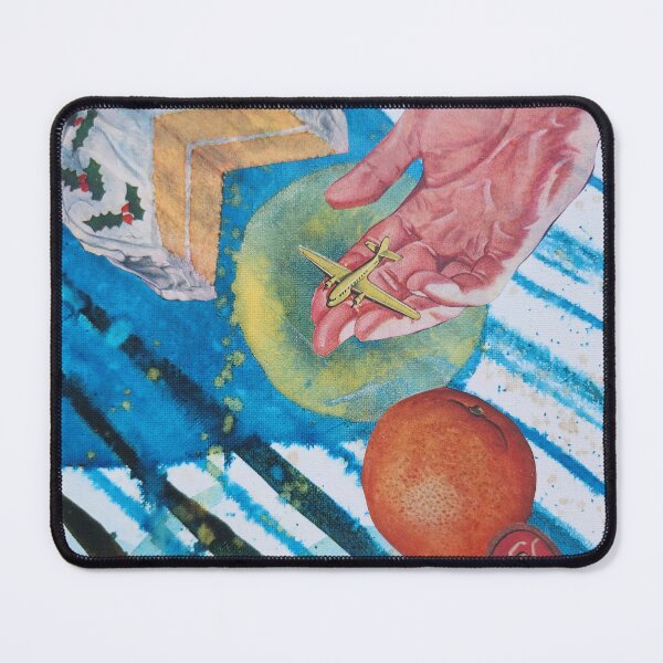 Item preview, Meat is a Material of War - vintage multimedia paper collage art designed and sold by SkullAndCrone.