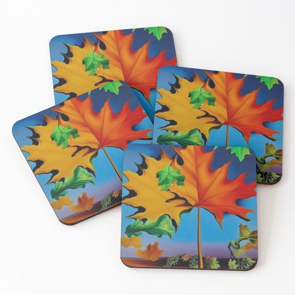 Item preview, Maple Leaves 5 designed and sold by George Hutton Hunter.