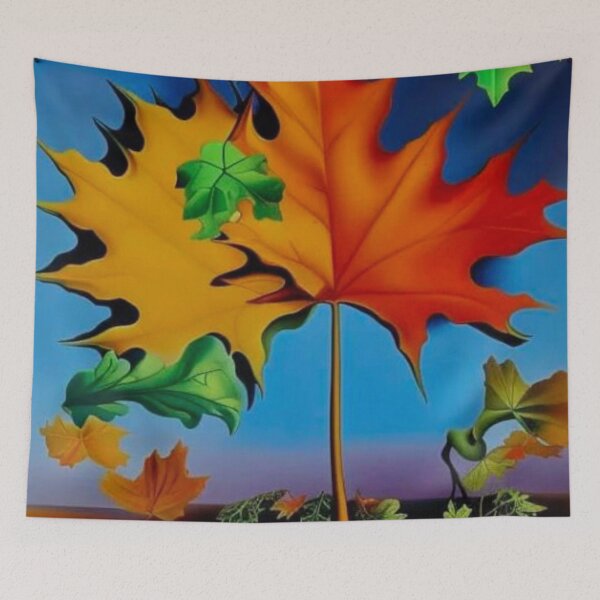 Item preview, Maple Leaves 5 designed and sold by George Hutton Hunter.
