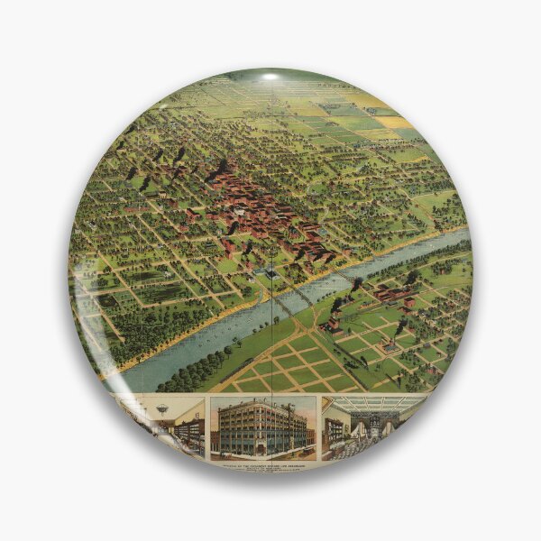 Item preview, Waco, Texas (1892) designed and sold by allhistory.