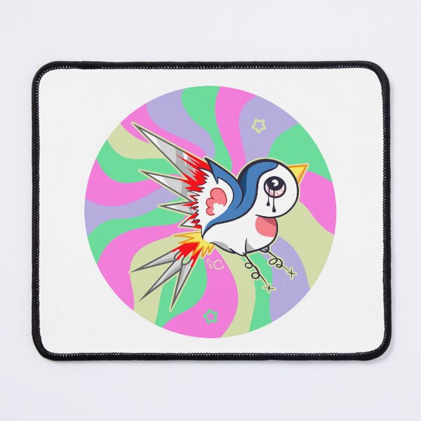 Item preview, trippy drippy - colorful Ruined bird designed and sold by Cocobot.