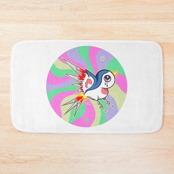 Item preview, trippy drippy - colorful​ Ruined bird designed and sold by Cocobot.