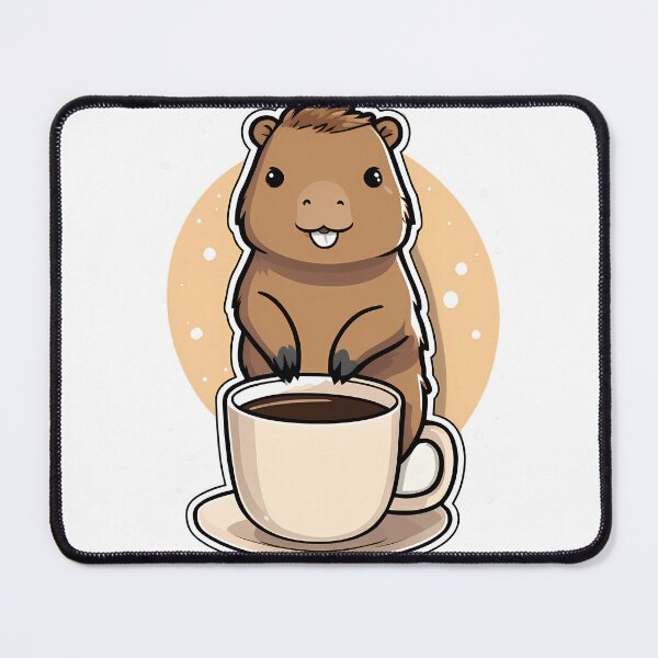Item preview, Capybara Coffee Companion designed and sold by Mechanical-Artt.