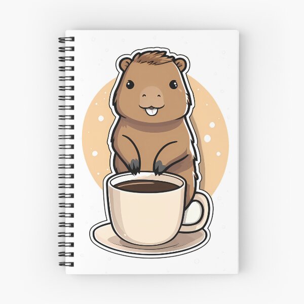 Item preview, Capybara Coffee Companion designed and sold by Mechanical-Artt.