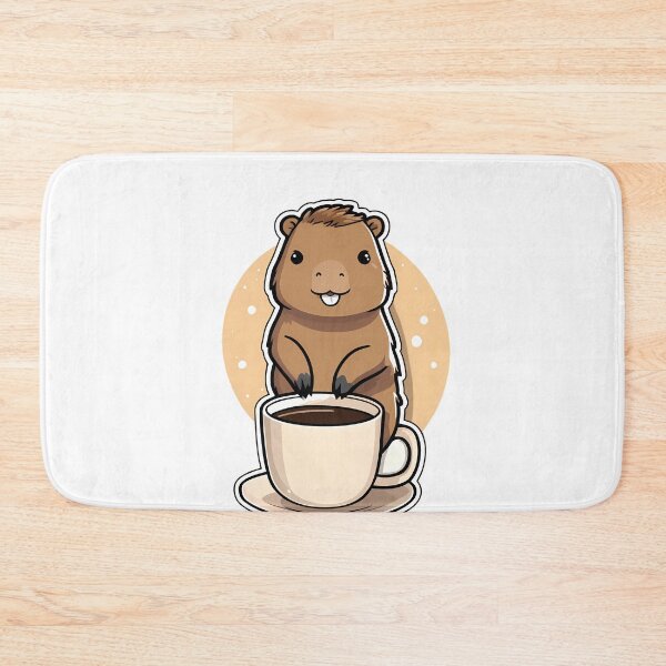 Item preview, Capybara Coffee Companion designed and sold by Mechanical-Artt.