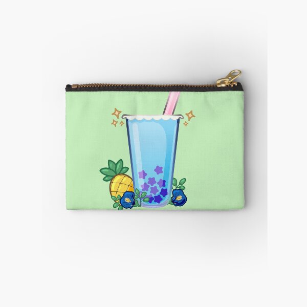 Item preview, Butterfly Pea Pineapple Boba designed and sold by Ranefea.
