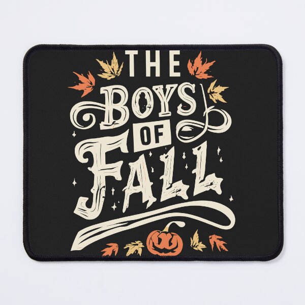 Item preview, Vector, Vintage, retro, Halloween, with text : "the boys of fall ", typography, poster designed and sold by Threads by.