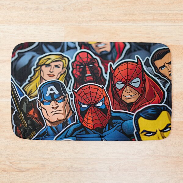 Item preview, cards with strong people from comics designed and sold by abmkf.