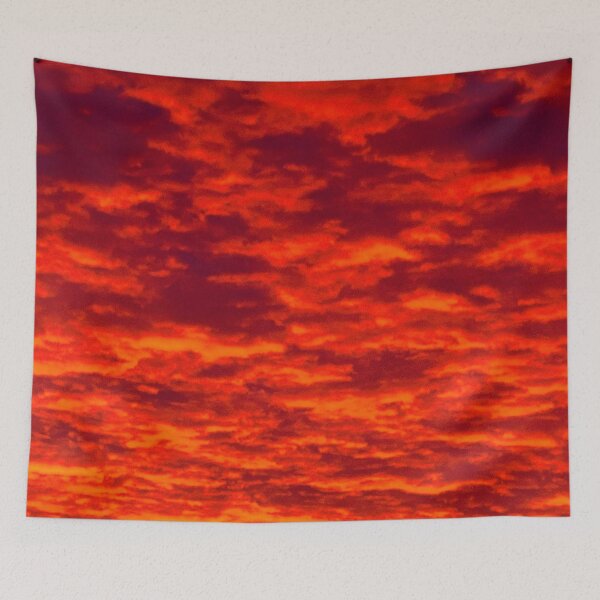 Item preview, PATTERN DESIGN STUDY #104 - Sky Fire Sunset - Milton Keynes England designed and sold by DEL-Productions.