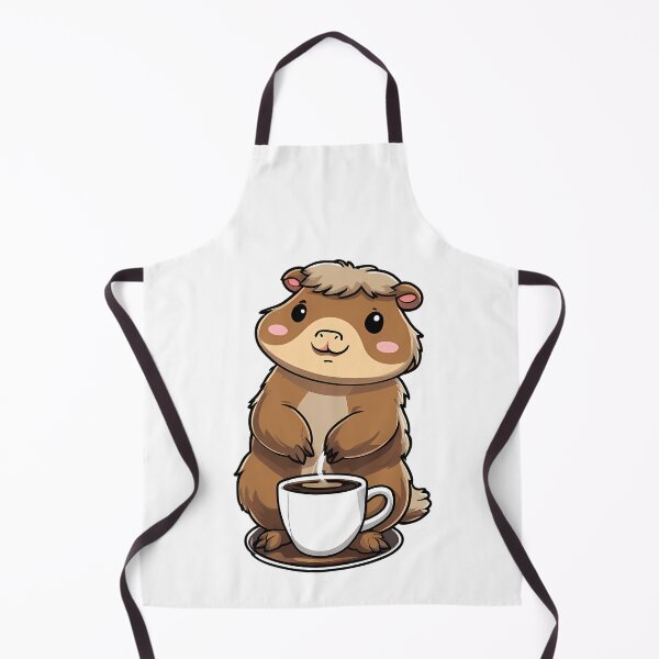 Item preview, Coffee with a Capybara Friend designed and sold by Mechanical-Artt.