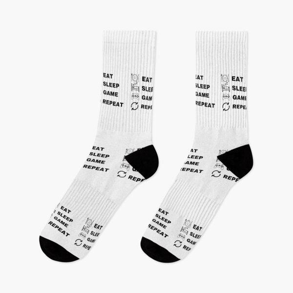 Item preview, eat sleep game repeat designed and sold by ForestStyle.