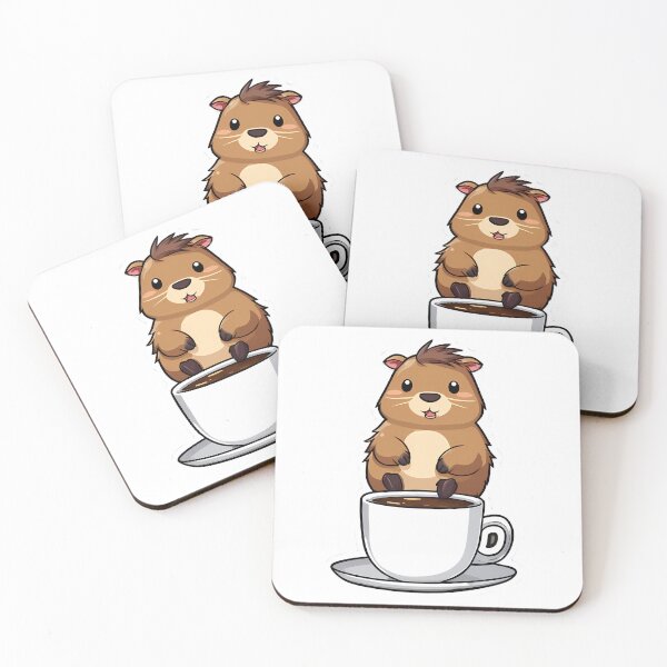 Item preview, Capybara Coffee Joy designed and sold by Mechanical-Artt.