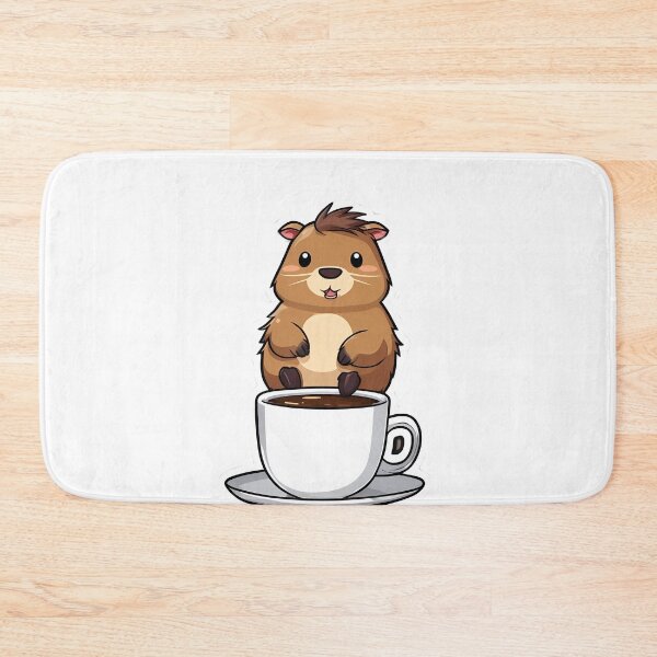 Item preview, Capybara Coffee Joy designed and sold by Mechanical-Artt.