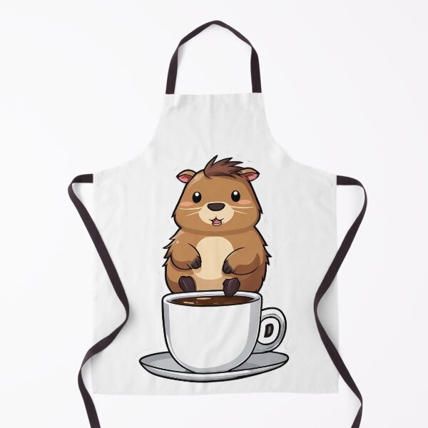 Item preview, Capybara Coffee Joy designed and sold by Mechanical-Artt.