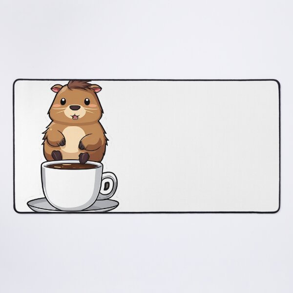 Item preview, Capybara Coffee Joy designed and sold by Mechanical-Artt.