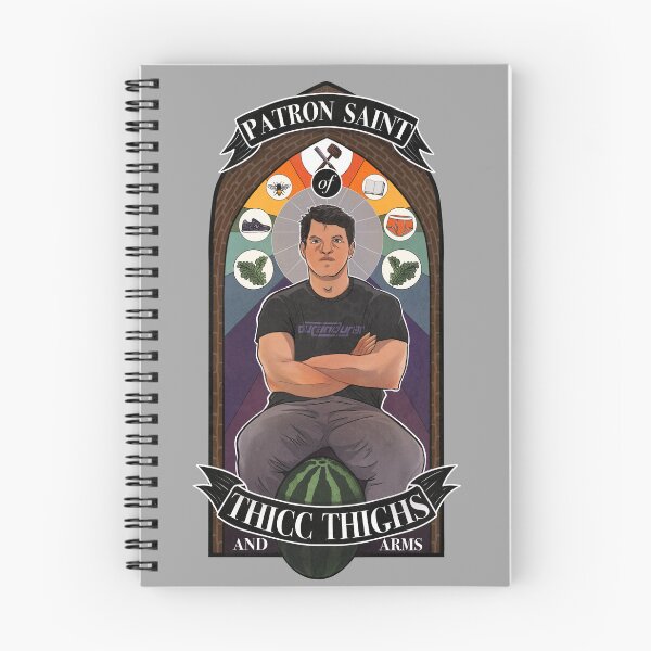 Item preview, Patron Saint of Thicc Thighs designed and sold by SallySparrowFTW.