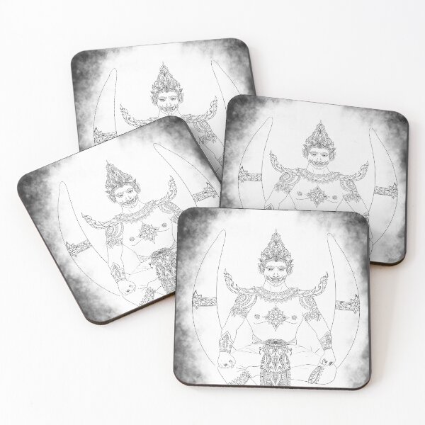 Item preview, Handsome Giant Thai line art design designed and sold by NakeeNakaa.