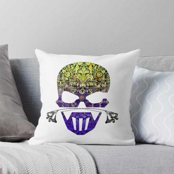 Item preview, SKULL FLORAL ORNAMENTS III designed and sold by Pia Schneider.