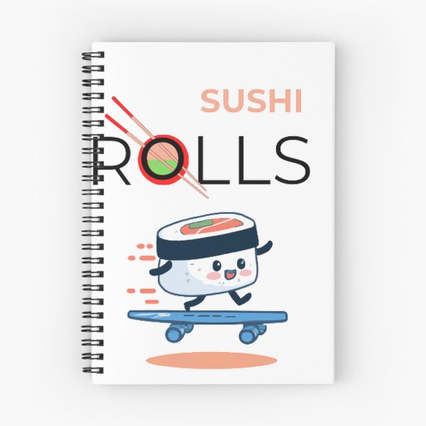 Item preview, sushi rolls on a roller designed and sold by sweetiejojo.