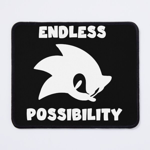 Item preview, Endless Possibility Sonic White Design designed and sold by Kalabbato.
