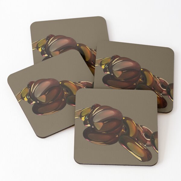 Item preview, Alien Artifact, Amber, Glass, Modern Wearable Art Digital Design Merch designed and sold by JoyceDade.