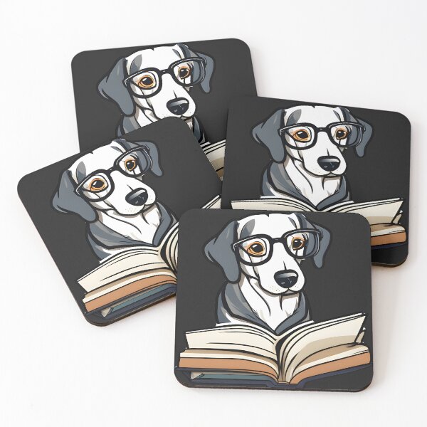 Item preview, The Dog Who Loved to Read designed and sold by ArtsyWishesShop.