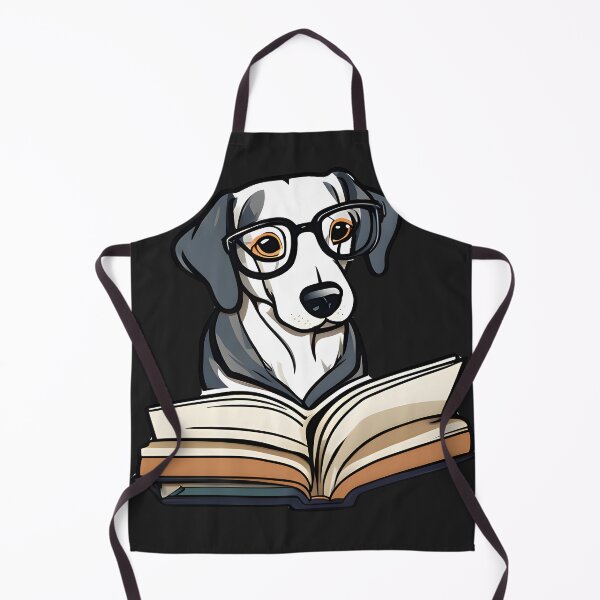 Item preview, The Dog Who Loved to Read designed and sold by ArtsyWishesShop.