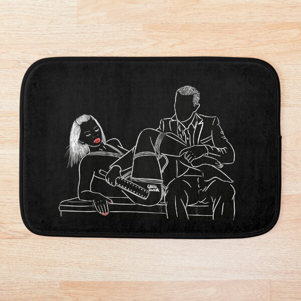 Item preview, bdsm master spanks roped woman designed and sold by Culturesensible.
