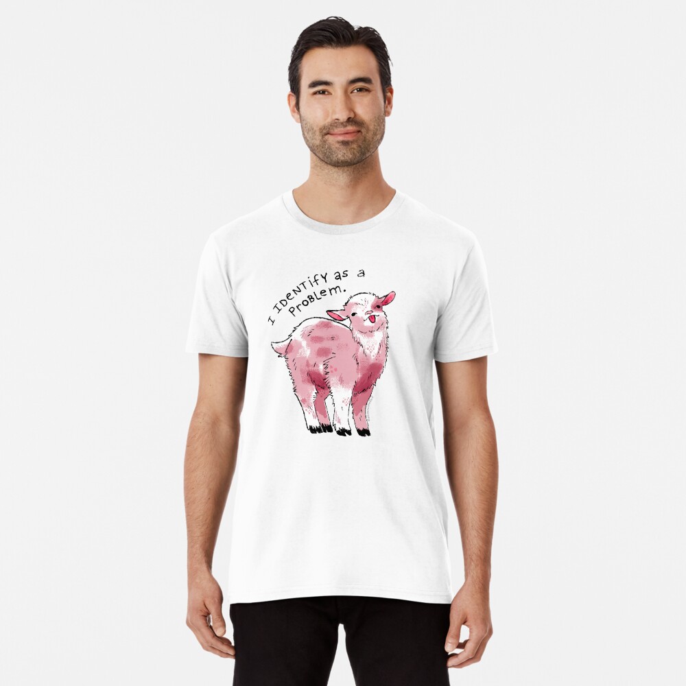 Vista previa del artículo con la obra «Camiseta premium», diseñado y vendido por heyouwitheface.