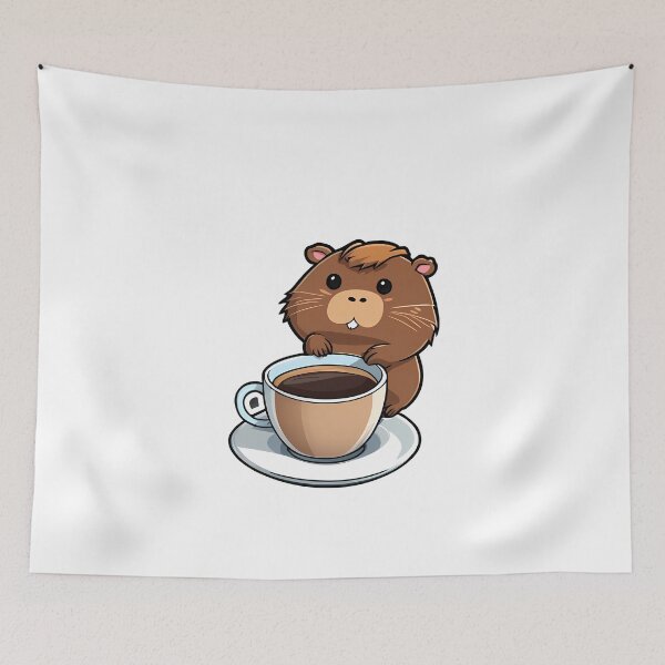 Item preview, Capybara Coffee Magic designed and sold by Mechanical-Artt.