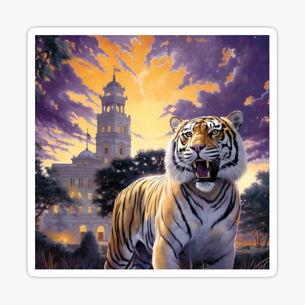 Item preview, Mike the tiger on campus  designed and sold by GeauxTigs225.
