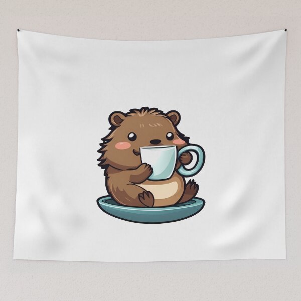 Item preview, Capybara Coffee Connection designed and sold by Mechanical-Artt.